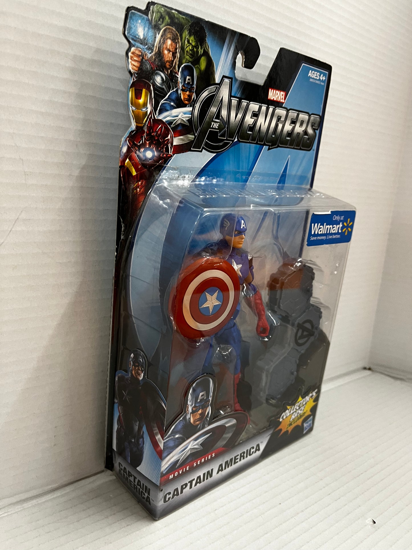 2011 Marvel The Avengers CAPTAIN AMERICA Movie Series Walmart Exclusive *NIB*