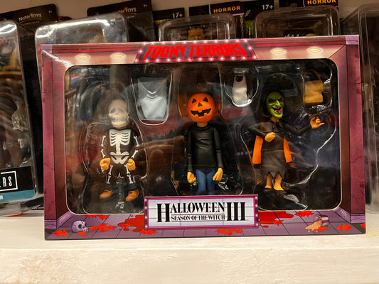 New Neca Halloween III Season of the Witch Toony Terrors Trick or Treater 3 Pack