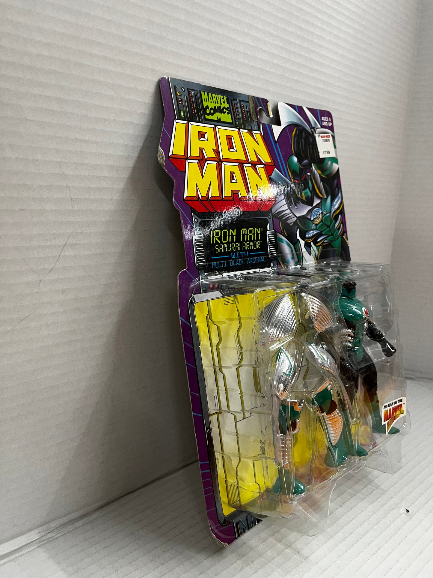 ToyBiz, Marvel Comics, Iron Man Action Figure, Samurai Armor Iron Man, 1996, NIB