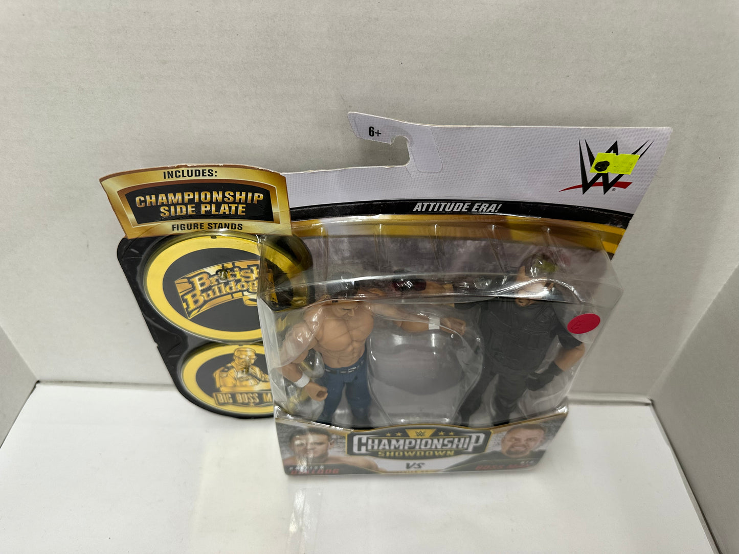 WWE British Bulldog Big Boss Man Championship Showdown Series 5 Figure WWF