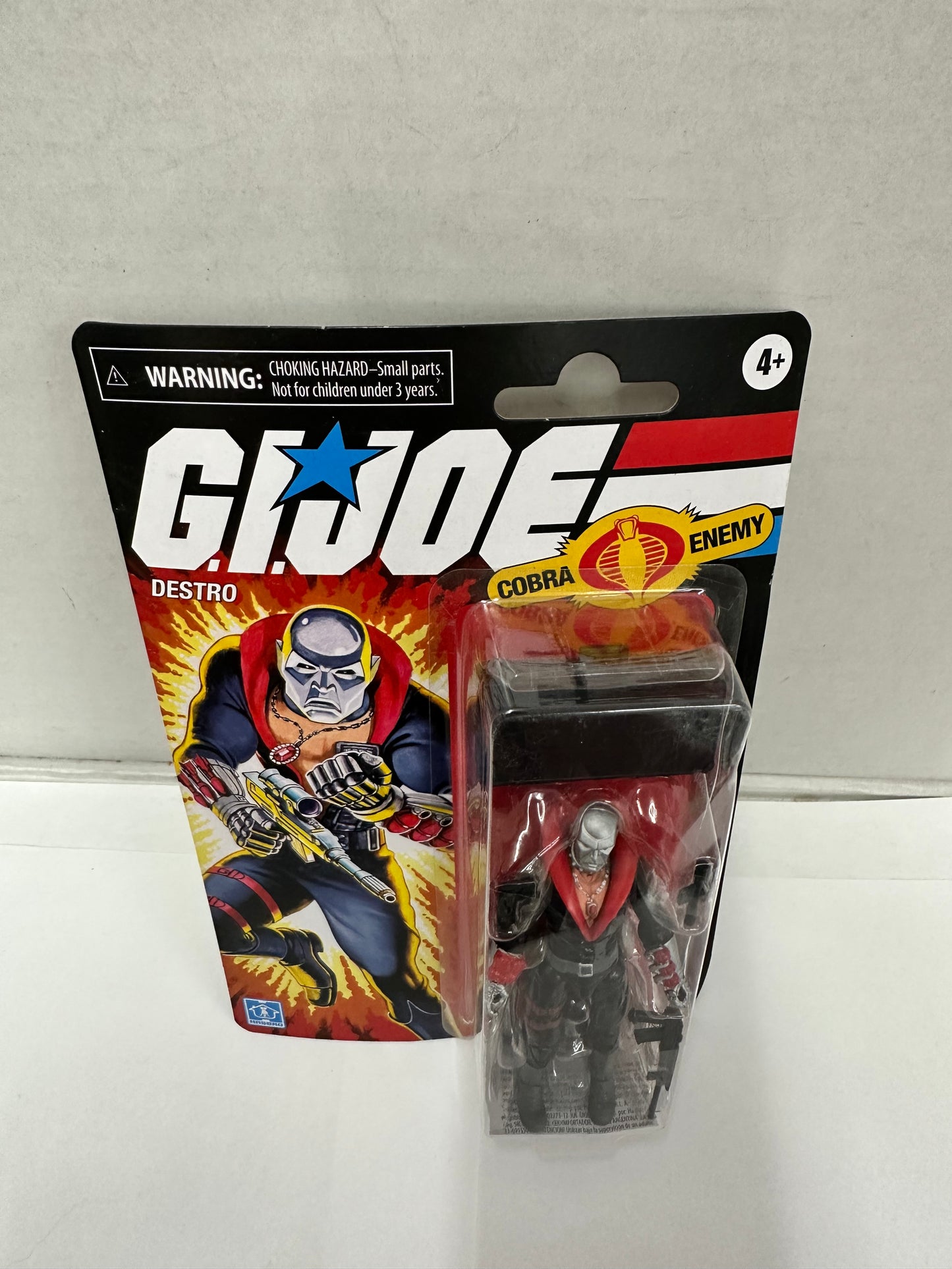G I Joe Destro Retro Collection, 3.75'' Figure 2020