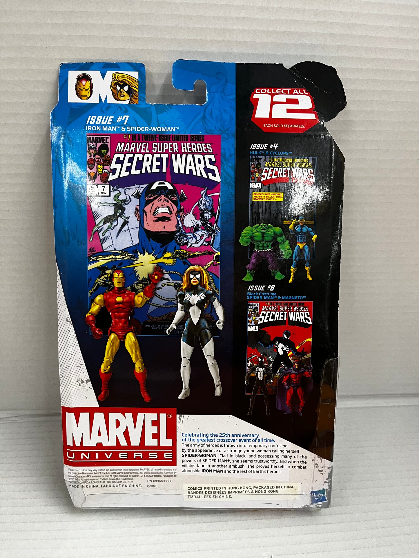 Marvel Secret Wars Comic Packs Iron Man/Spider-Woman Action Figure 2-Pack