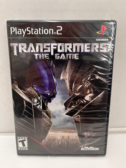 TRANSFORMERS THE GAME - Activision PS2 PLAYSTATION 2 *BRAND NEW & SEALED*