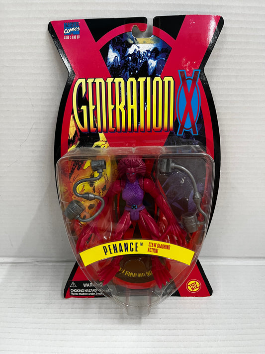 Vintage 1995 Toy Biz Marvel X-Men Generation X Penance 5" Action Figure