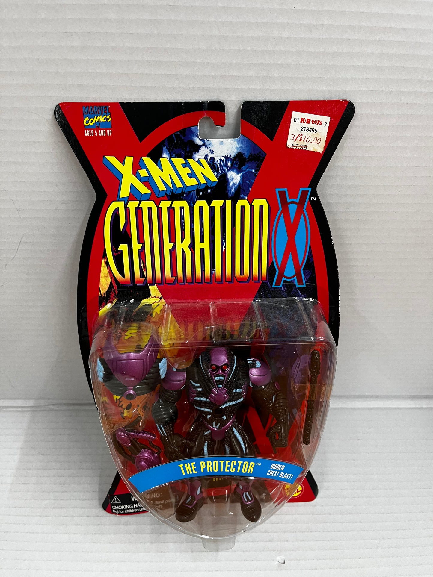 X-Men Generation X THE PROTECTOR Action Figure 1996 Marvel Comics Toy Biz