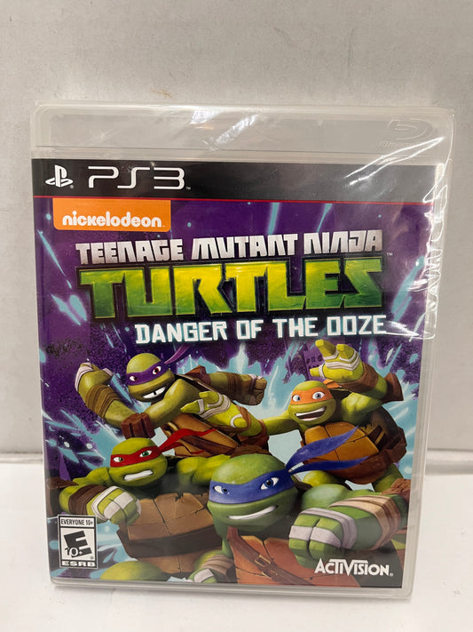 Teenage Mutant Ninja Turtles: Danger of the Ooze PlayStation 3, 2014 New Sealed