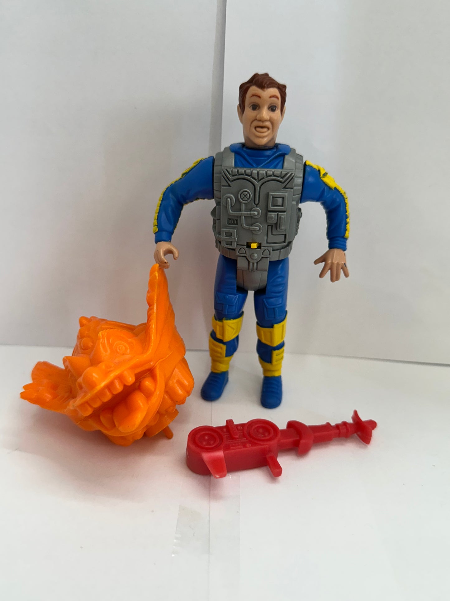 Vtg 1989 Kenner The Real Ghostbusters Screaming Heroes Ray Stantz Complete