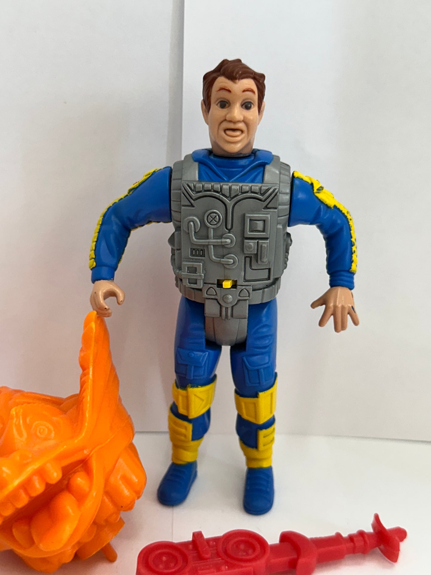 Vtg 1989 Kenner The Real Ghostbusters Screaming Heroes Ray Stantz Complete