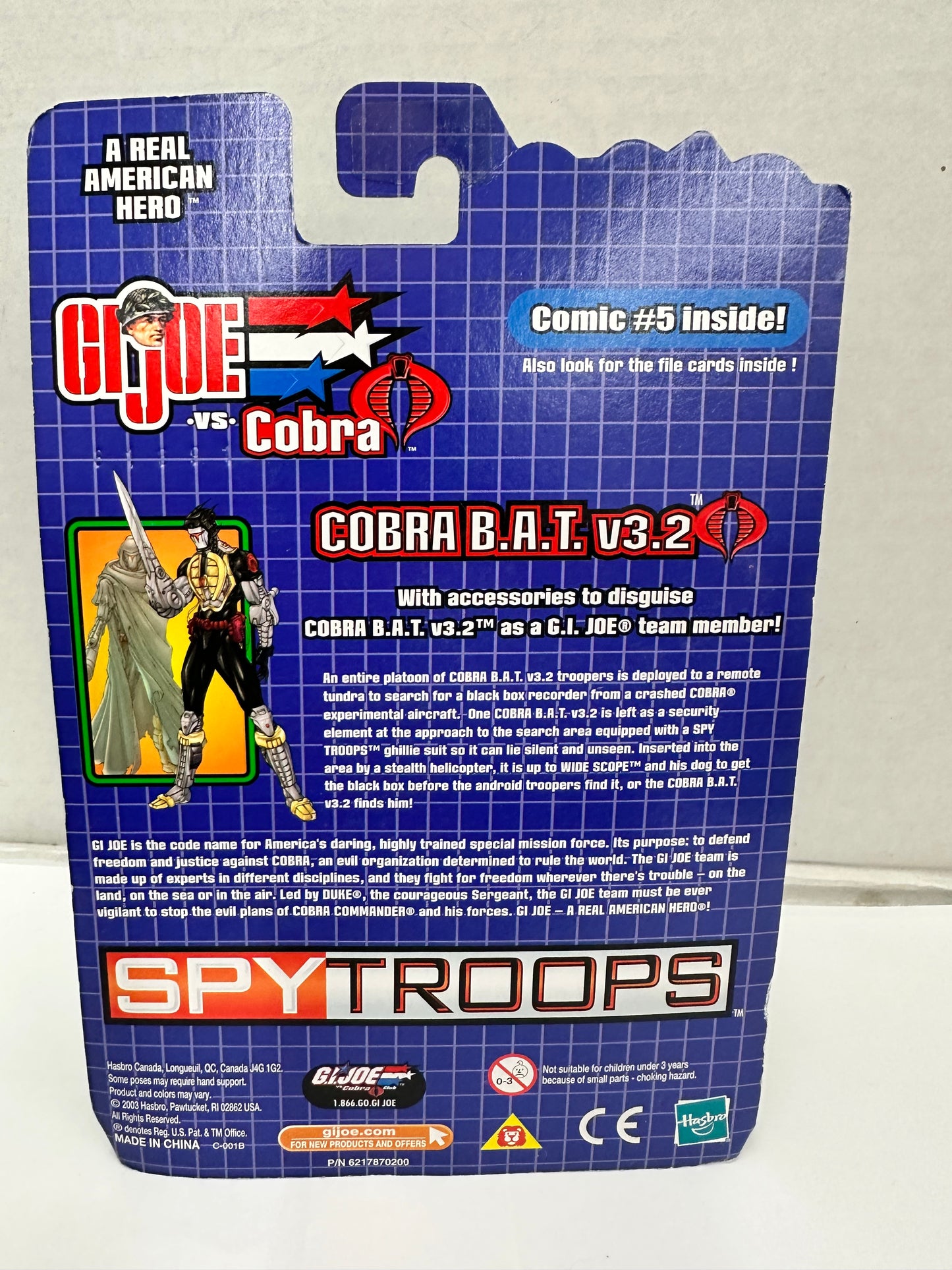 GI JOE SPY TROOPS TWIN-PACKS 3.75” Wide Scope And Cobra B.A.T.