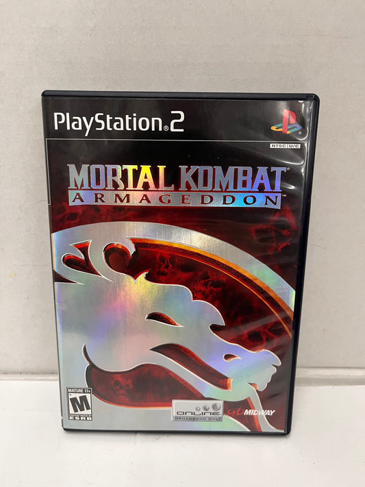 Mortal Kombat: Armageddon (Sony PlayStation 2, 2006) Manual Included