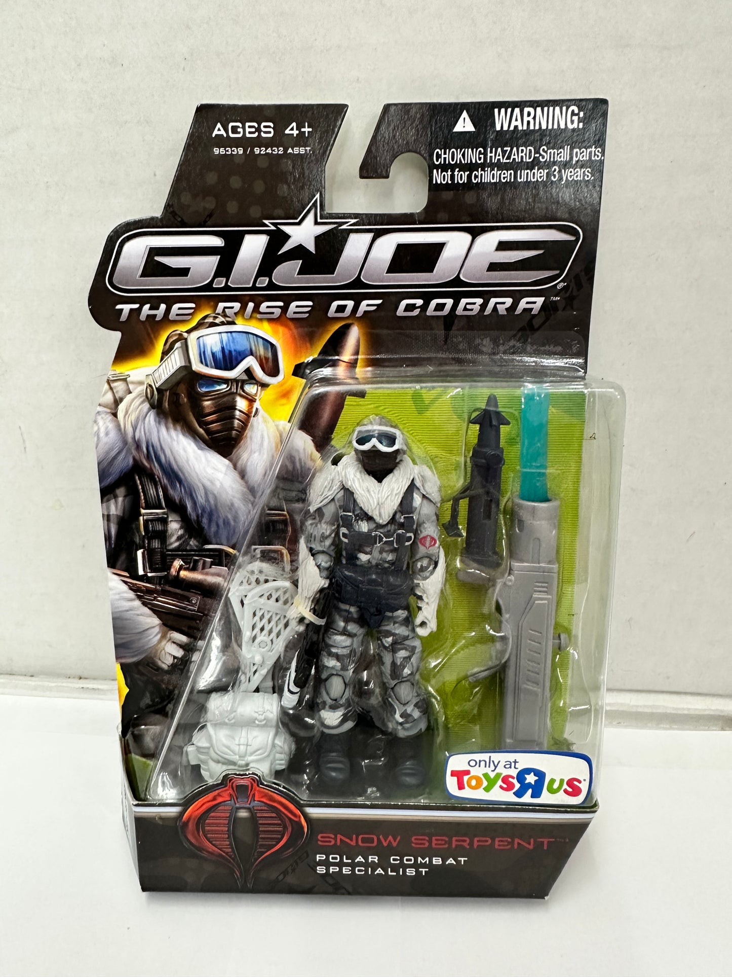 GI Joe Rise Of Cobra Snow Serpent Polar Combat Specialist