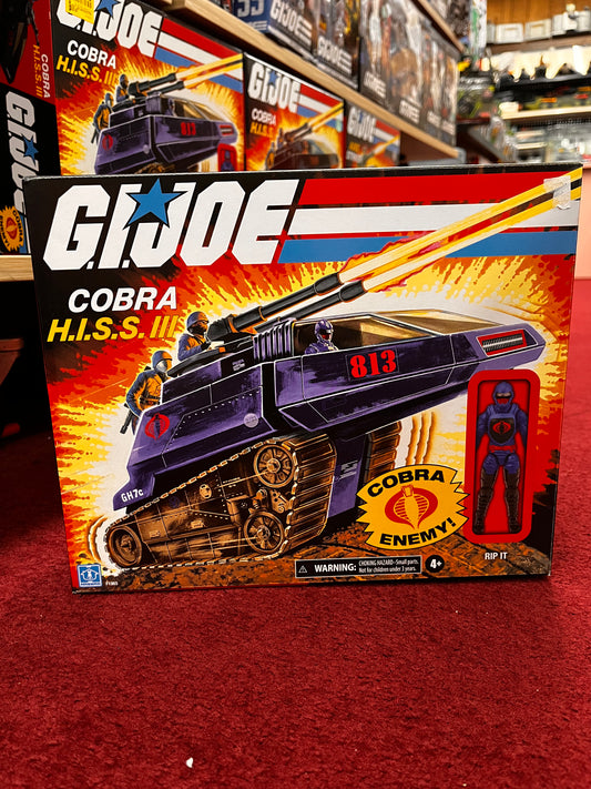 *NEW* COBRA HISS III & RIP IT Hasbro GI Joe Retro Collection - Walmart Exclusive