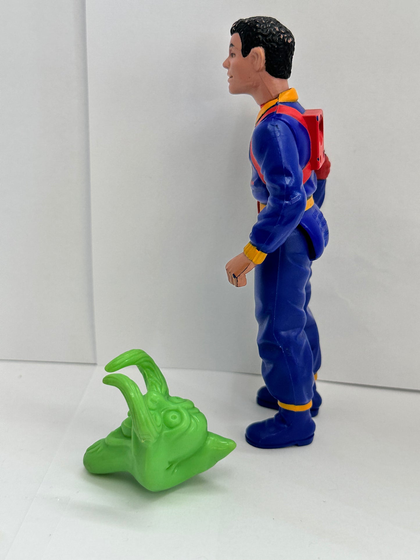 Vintage The Real Ghostbusters WINSTON ZEDDMORE power pack heroes 1986