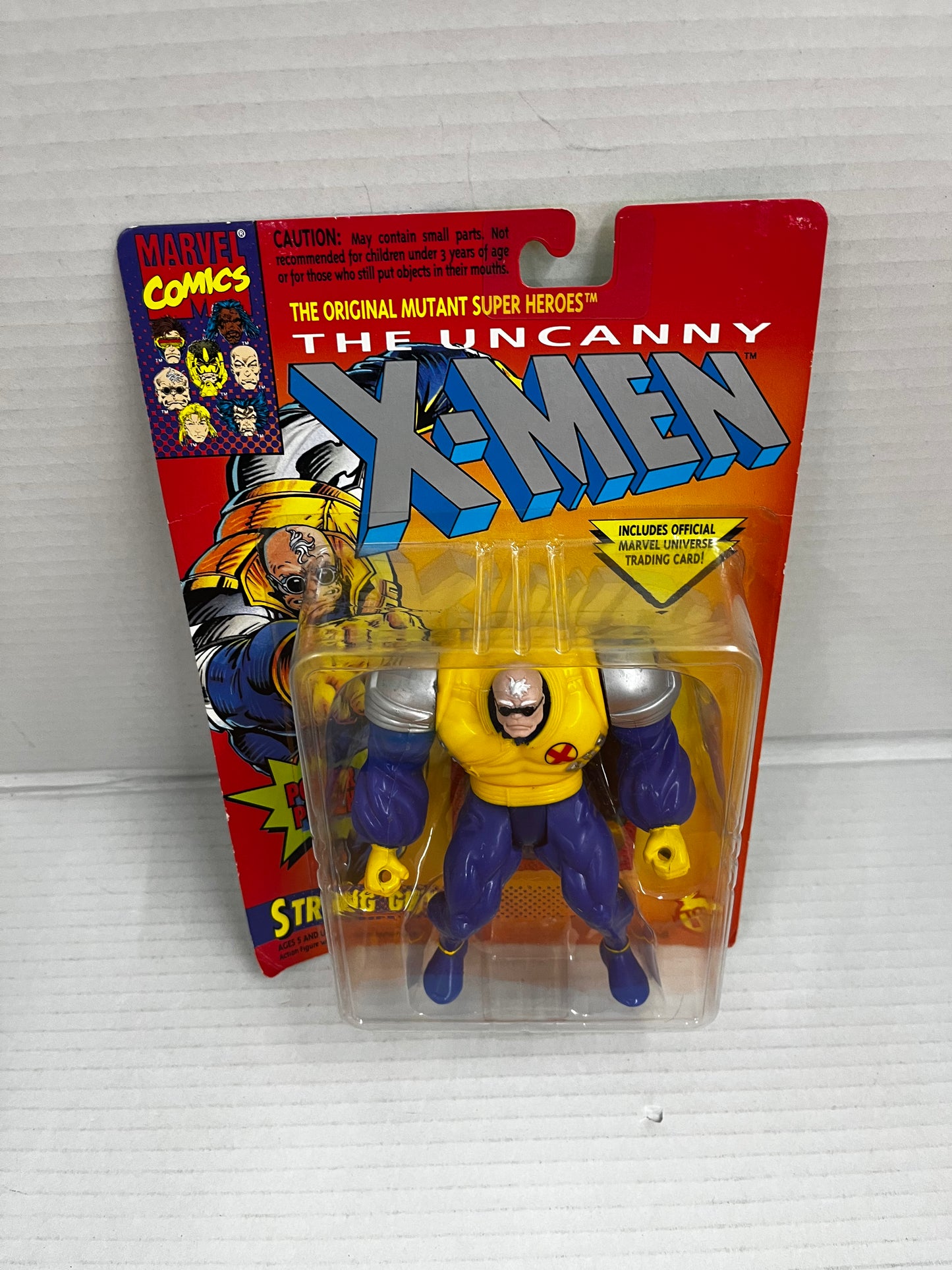 Strong Guy Power Punch The Uncanny X-Men Marvel Comics 1993 Toy Biz NEW MOSC
