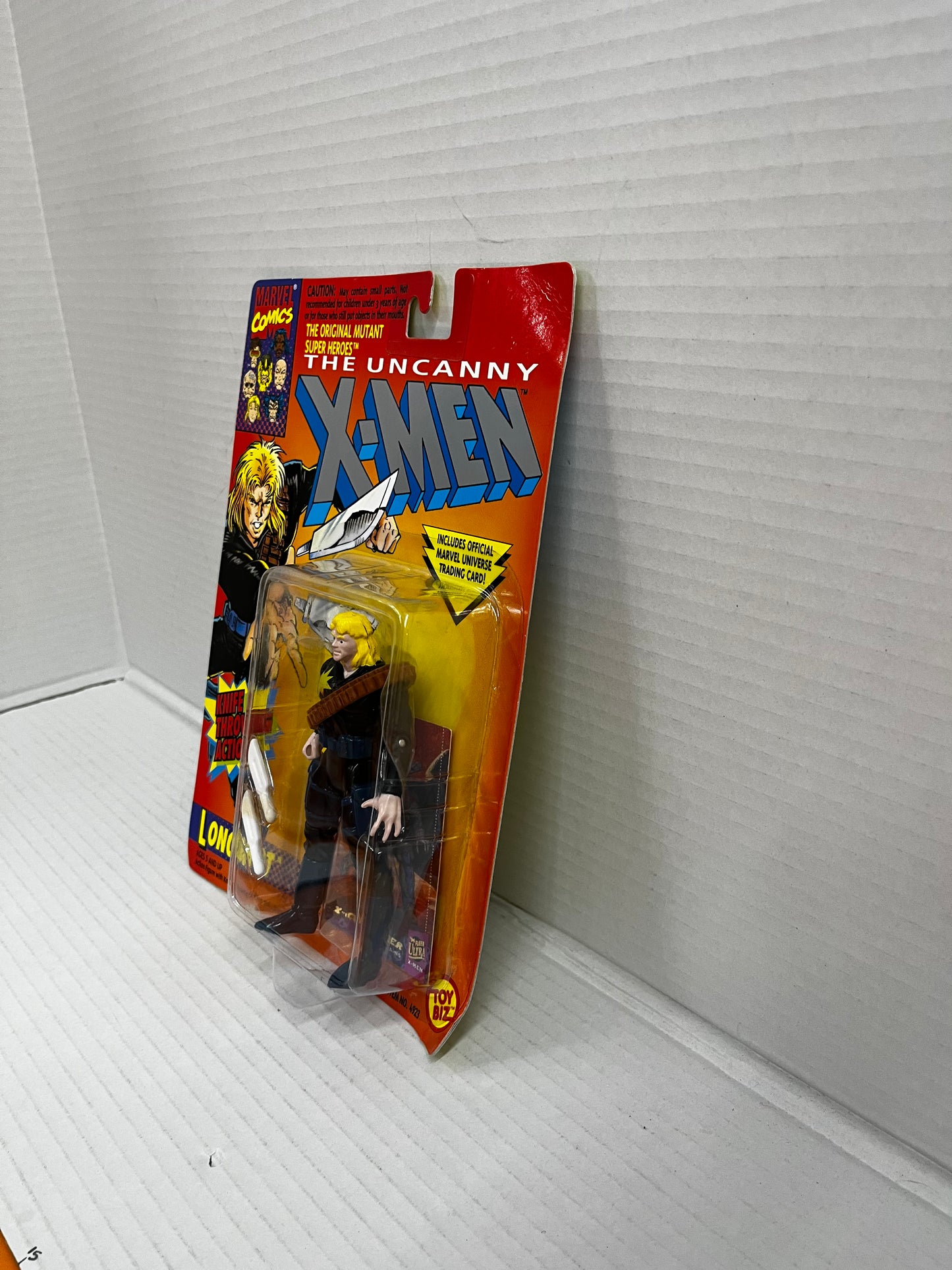 1993 Marvel The Uncanny X-Men Longshot Knife Throwing Action Toy Biz 4923 NEW