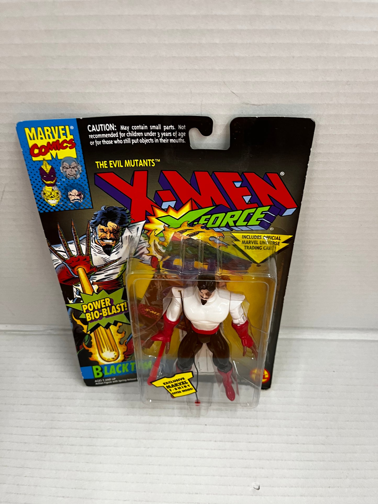1994 Marvel Comics Toy Biz  BLACK TOM Action Figure X-Men X-Force