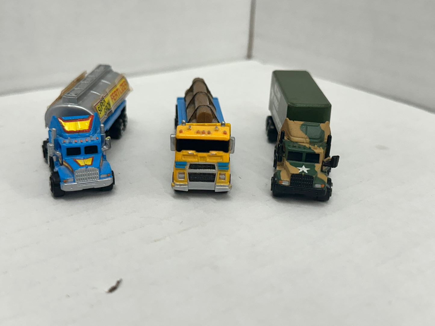 Galoob Vintage Micro Machines Semi Trucks Lot of 3