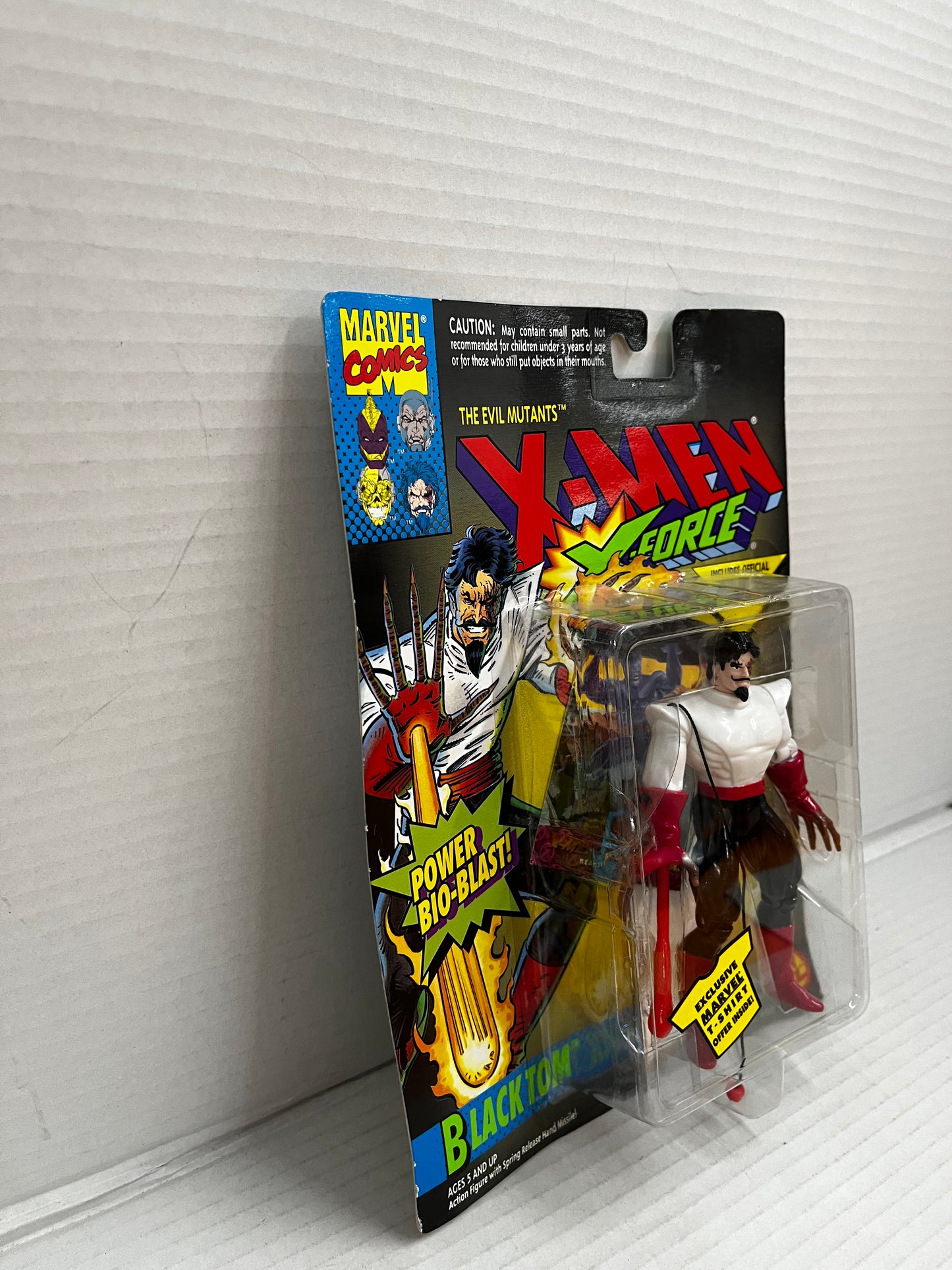 1994 Marvel Comics Toy Biz  BLACK TOM Action Figure X-Men X-Force