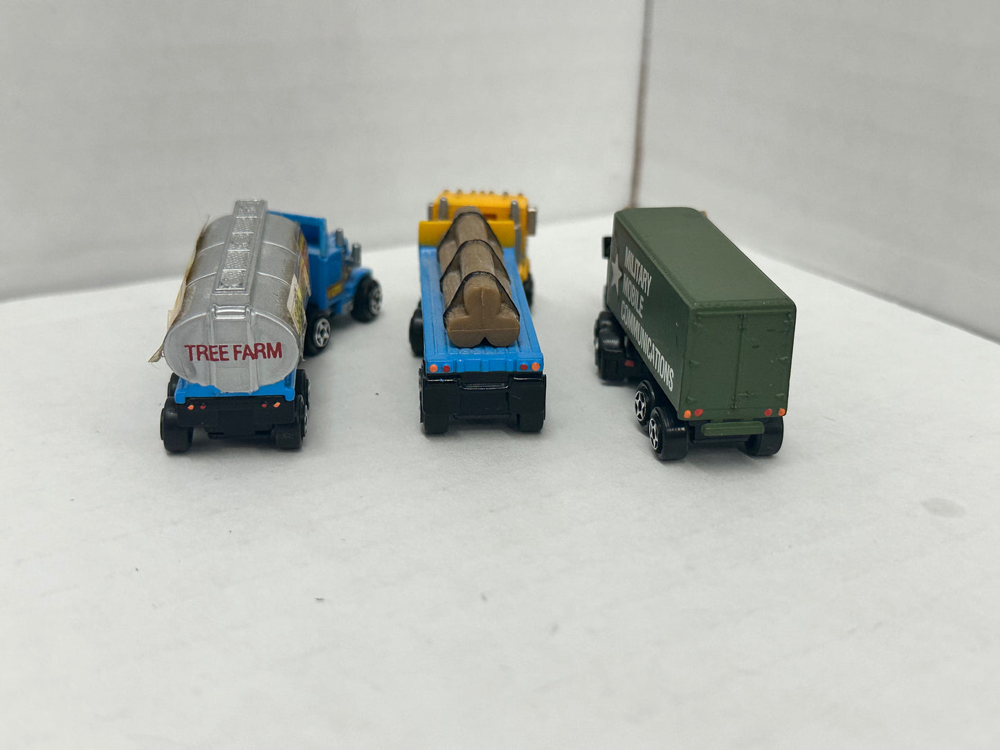 Galoob Vintage Micro Machines Semi Trucks Lot of 3
