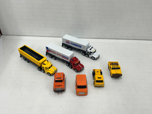 Funrise Micro Action Semi Truck Lot Of 10