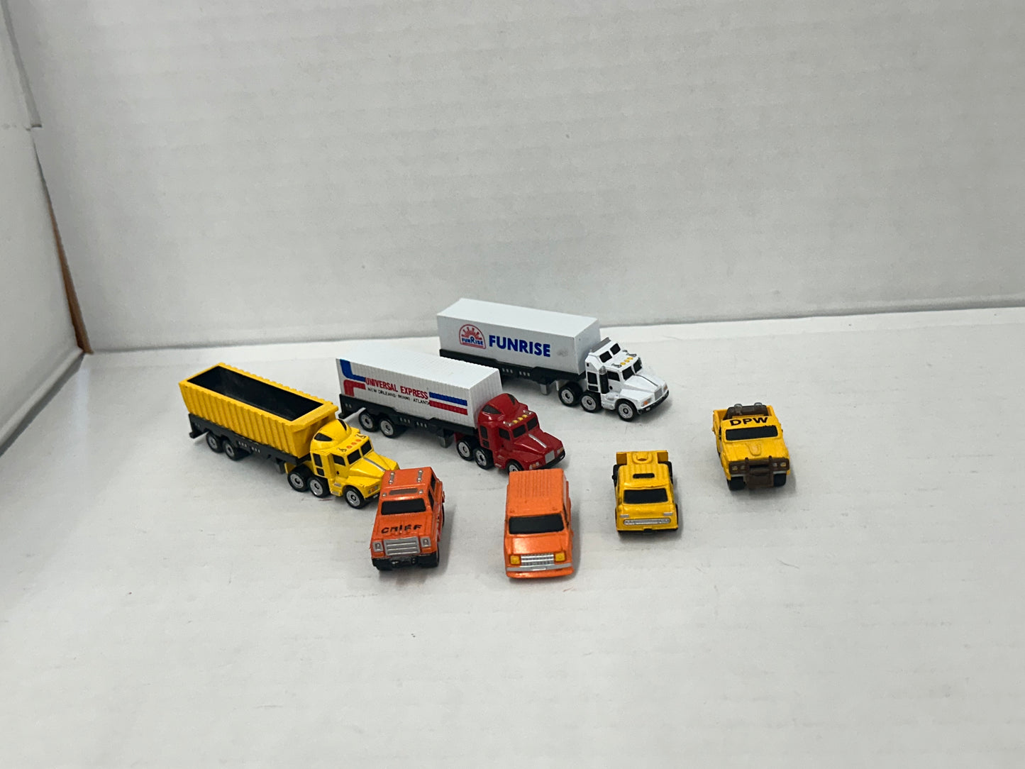 Funrise Micro Action Semi Truck Lot Of 10