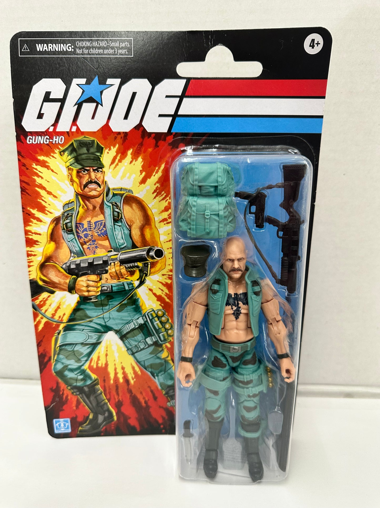 GI Joe Classified Series Retro Gung-Ho 6" Action Figure 2022 Hasbro Sealed New
