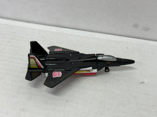 Air Raid METAL CHEST 1986 G1 Transformers Hasbro Vintage Action Figure #1