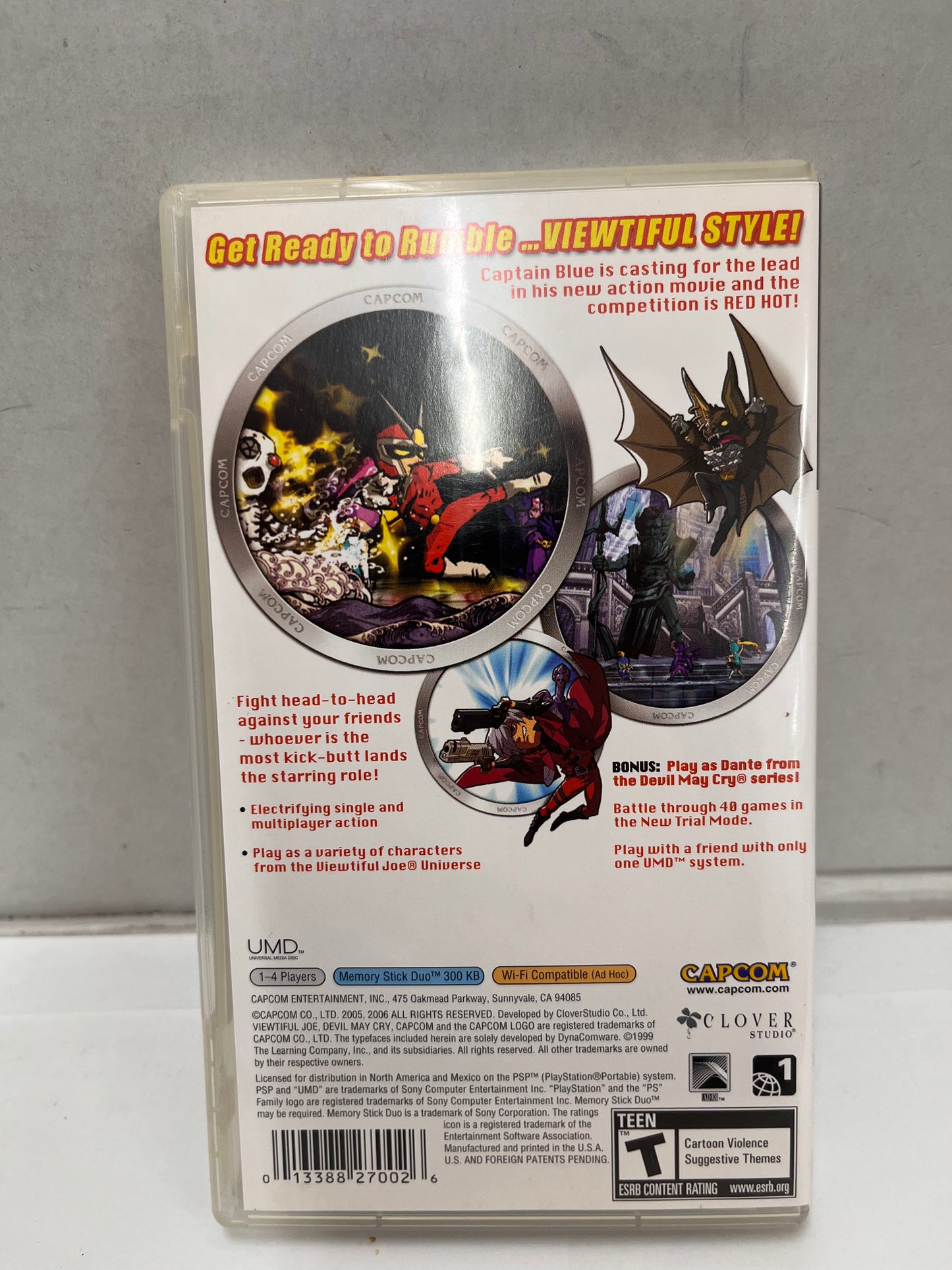 Viewtiful Joe: Red Hot Rumble (Sony PSP, 2006)