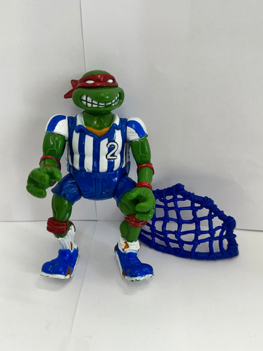 1991 TMNT Shell Kickin' Raph Sewer Sports All-Stars Ninja Turtles Works