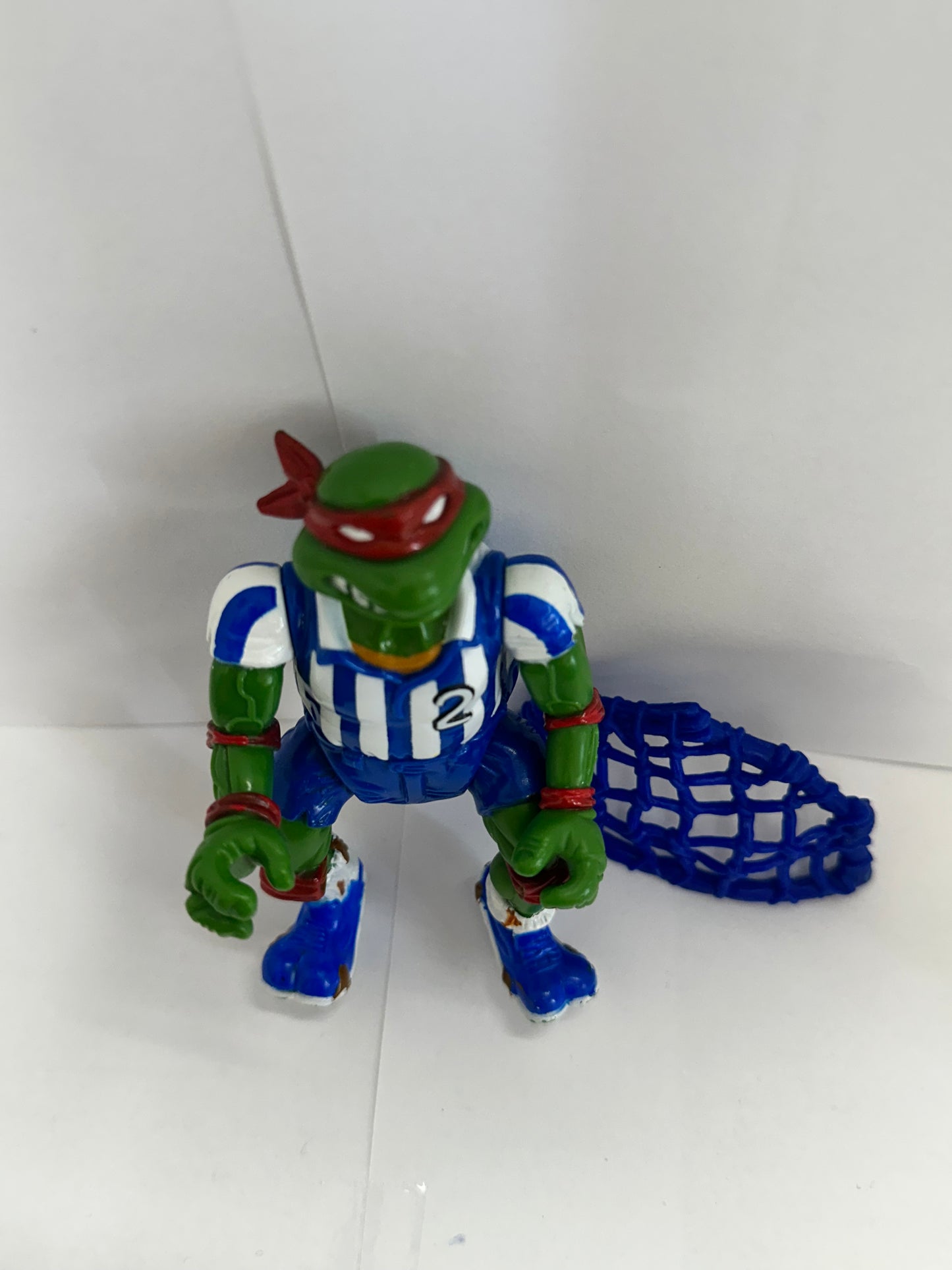 1991 TMNT Shell Kickin' Raph Sewer Sports All-Stars Ninja Turtles Works