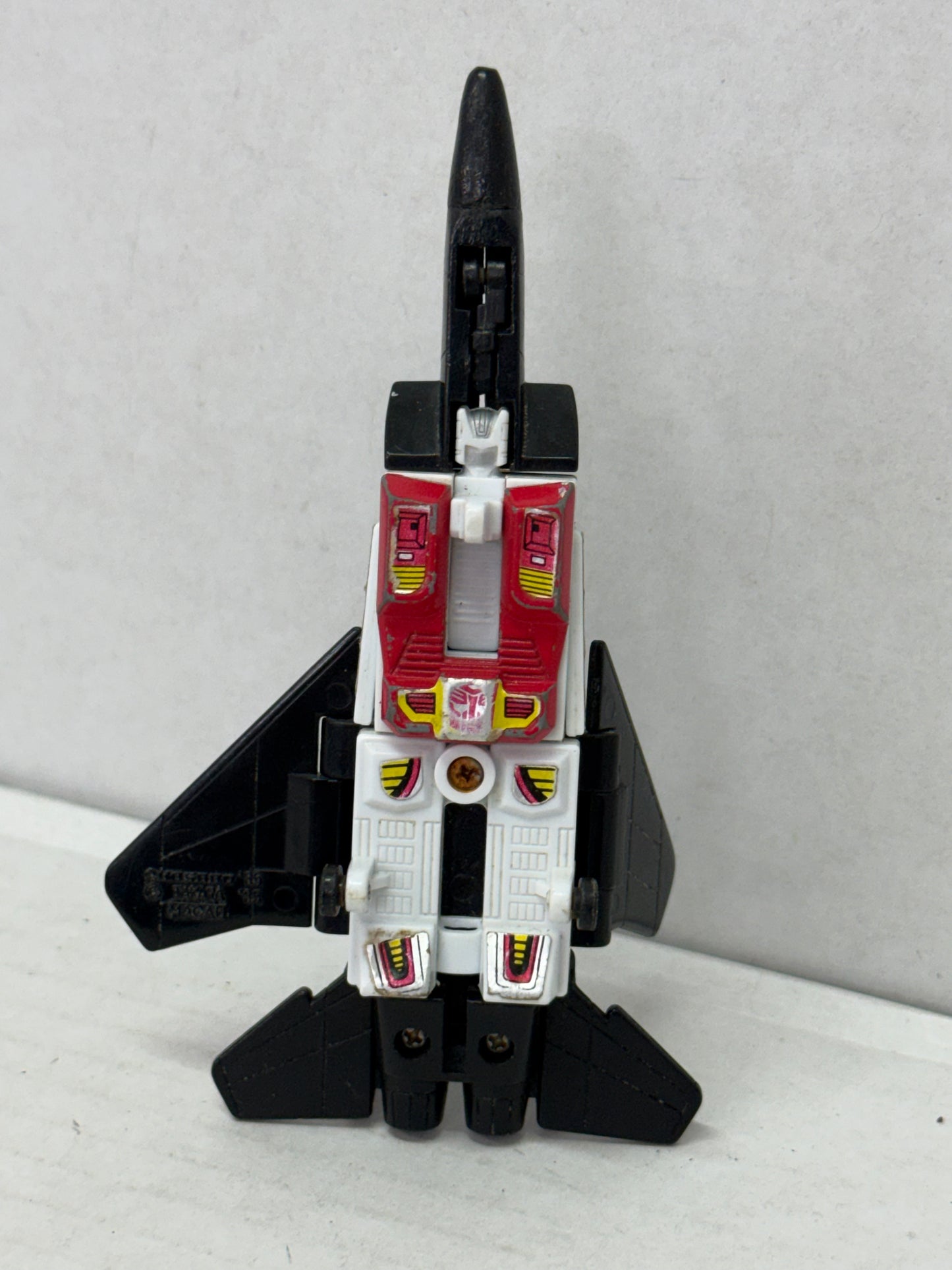 Air Raid METAL CHEST 1986 G1 Transformers Hasbro Vintage Action Figure #1