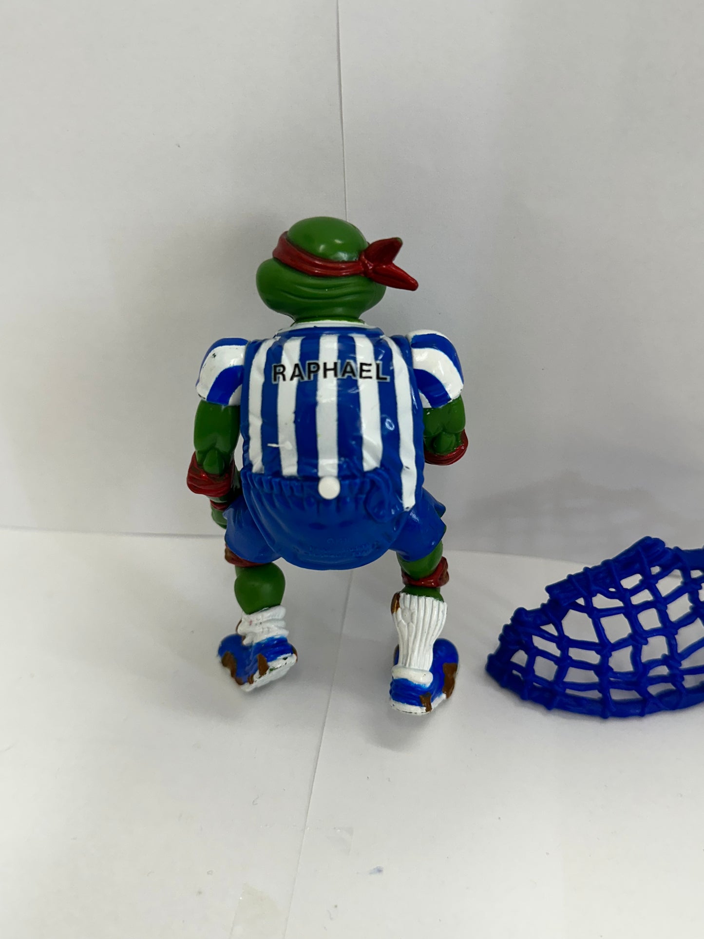 1991 TMNT Shell Kickin' Raph Sewer Sports All-Stars Ninja Turtles Works