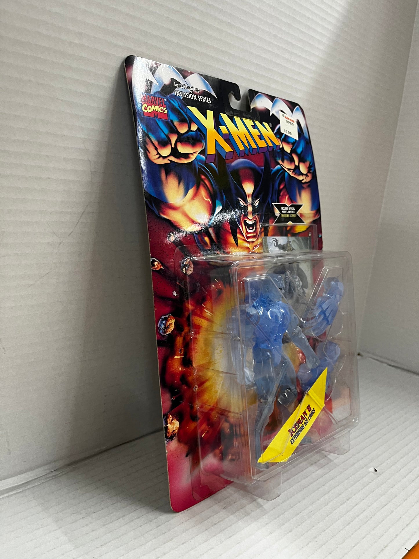 X- Men Invasion Series Iceman II 5"in Figure w/Extending Ice Limbs Toy Biz 1995