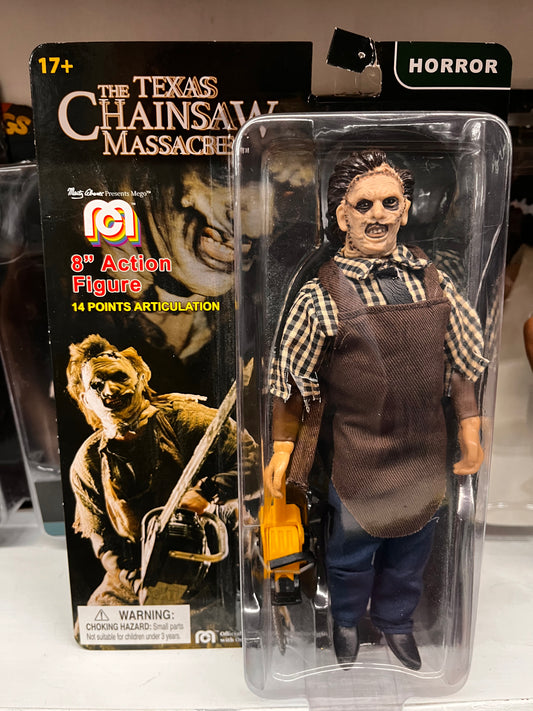 MEGO Horror Series -  Texas Chainsaw Massacre Leatherface - 8" Action Figure NEW