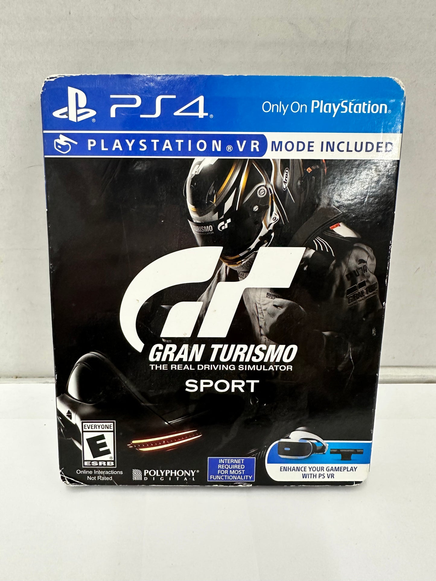 Gran Turismo Sport Limited Steelbook Edition PS4 PlayStation 4 Complete