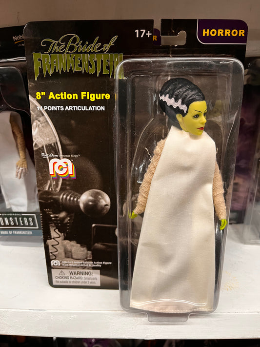 MEGO Horror Series Universal Monsters Bride of Frankenstein 8" Action Figure