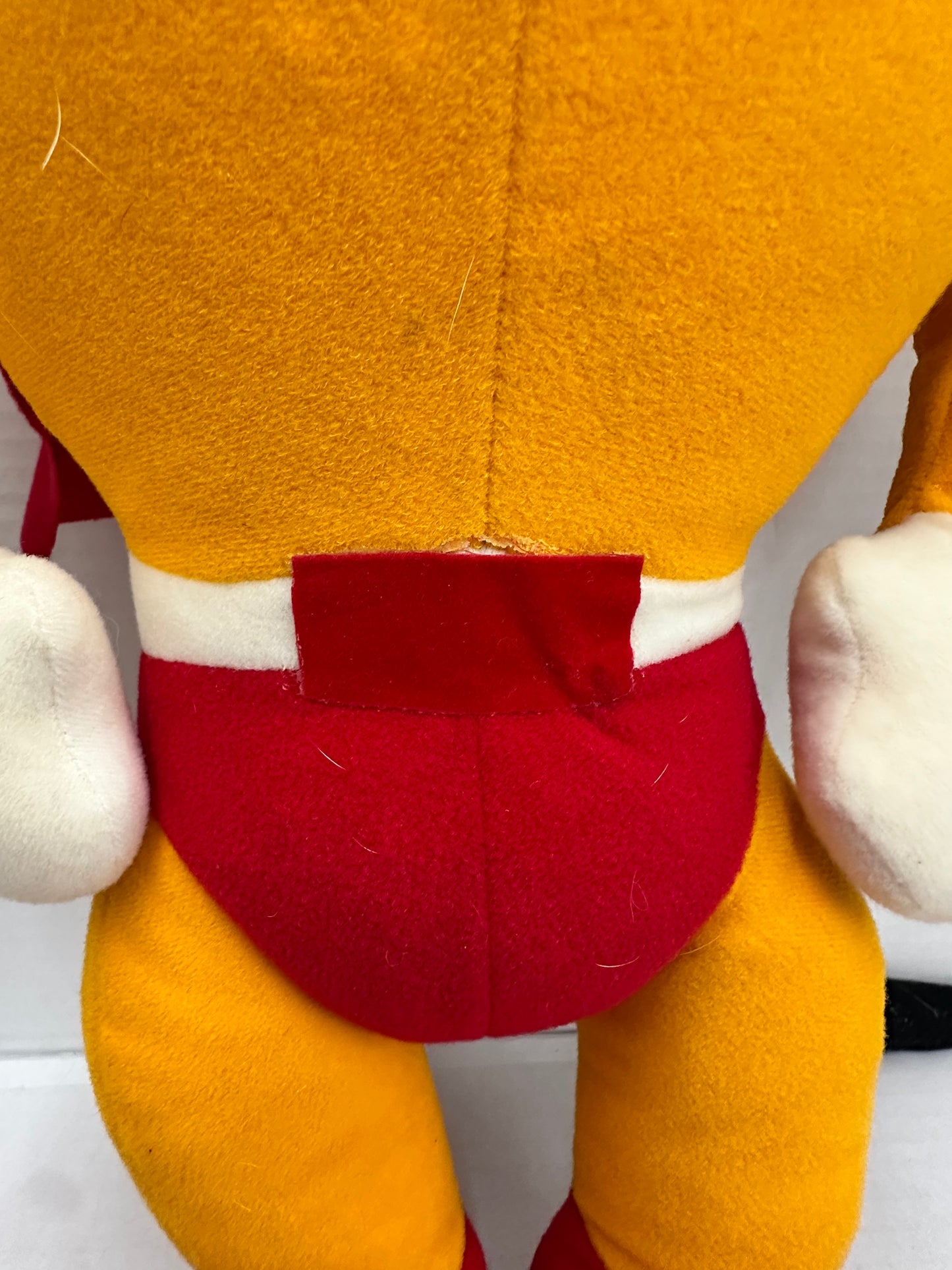 Vintage Mighty Mouse Plush 1981 Viacom Mighty Star Stuffed Animal 20”