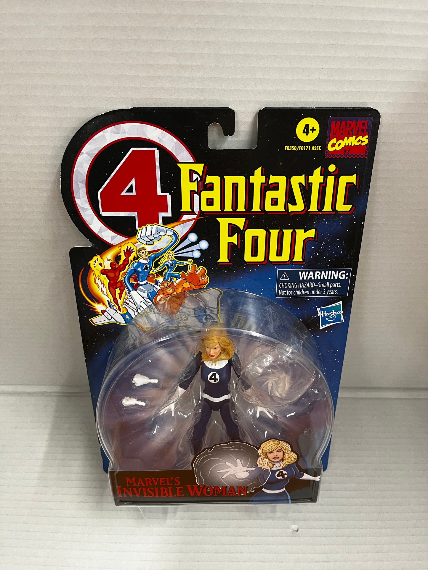 2021 Marvel Comics Legend INVISIBLE WOMAN Retro Fantastic Four Vintage 6” Figure
