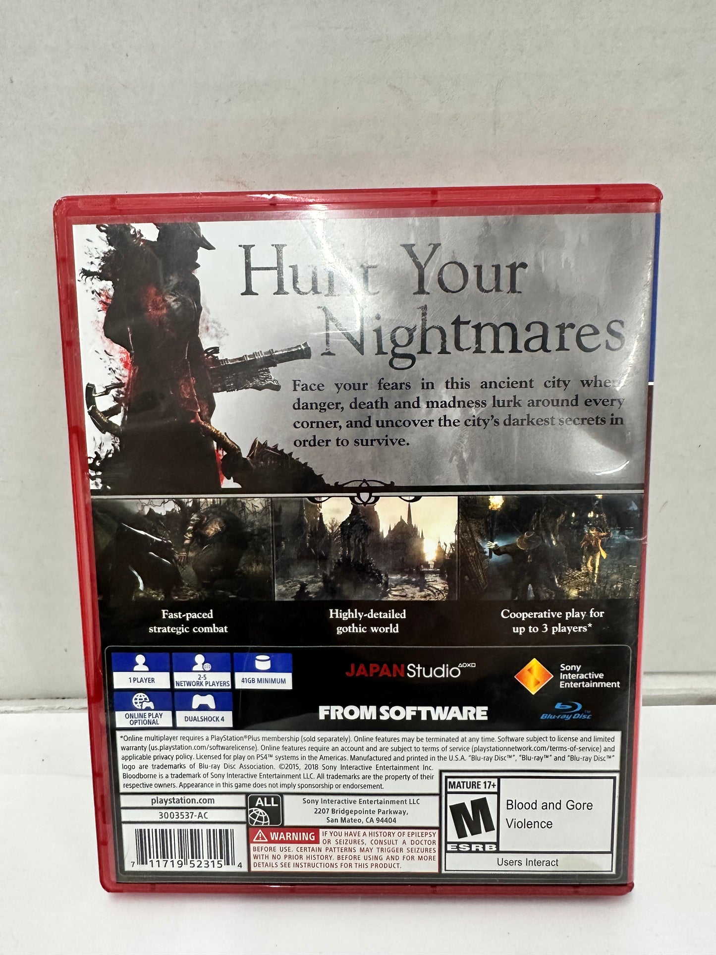 Bloodborne - Greatest Hits Edition - Sony PlayStation 4