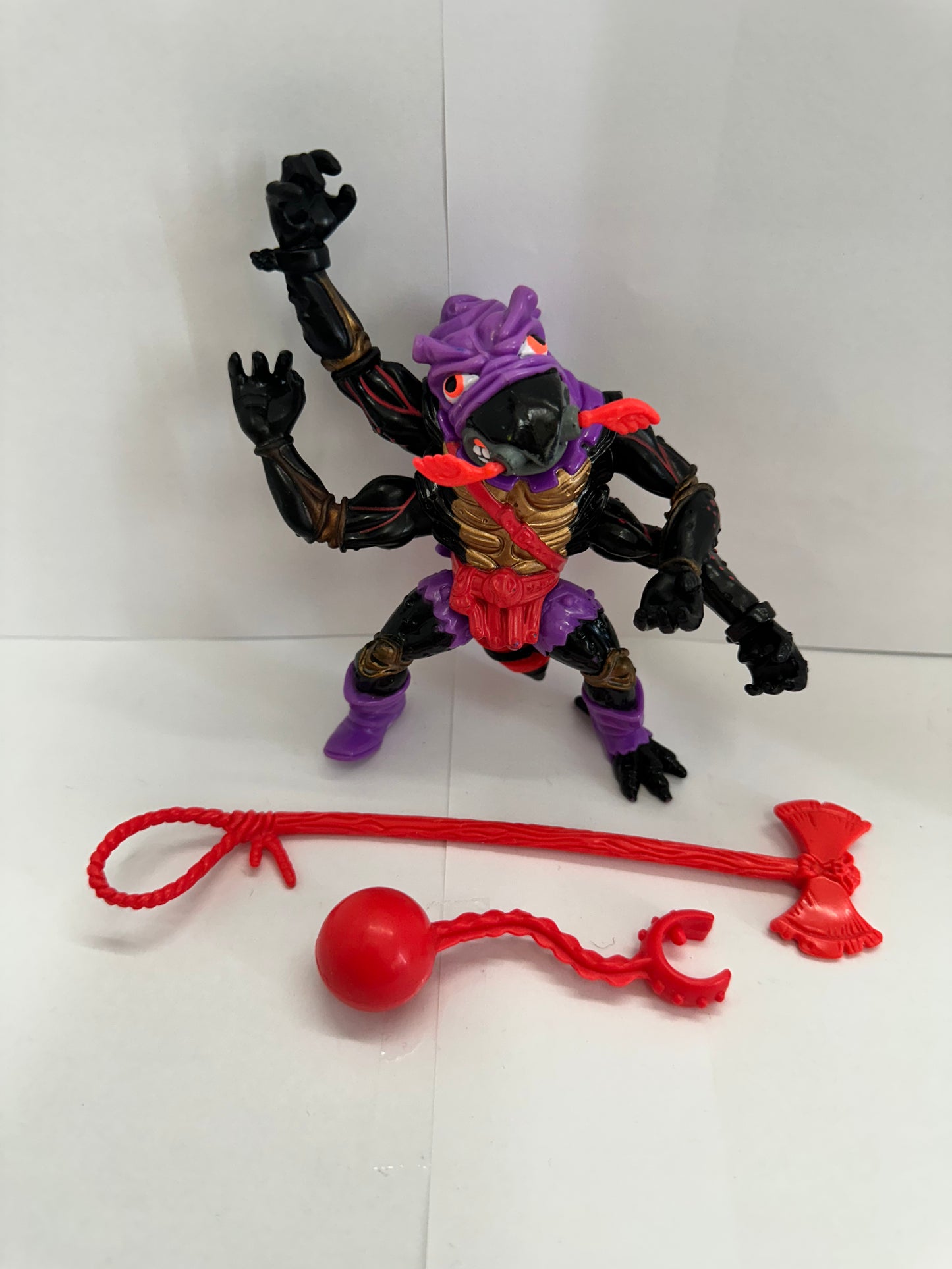 Vintage Teenage Mutant Ninja Turtles Antrax Action Figure 1992 Playmates TMNT #2