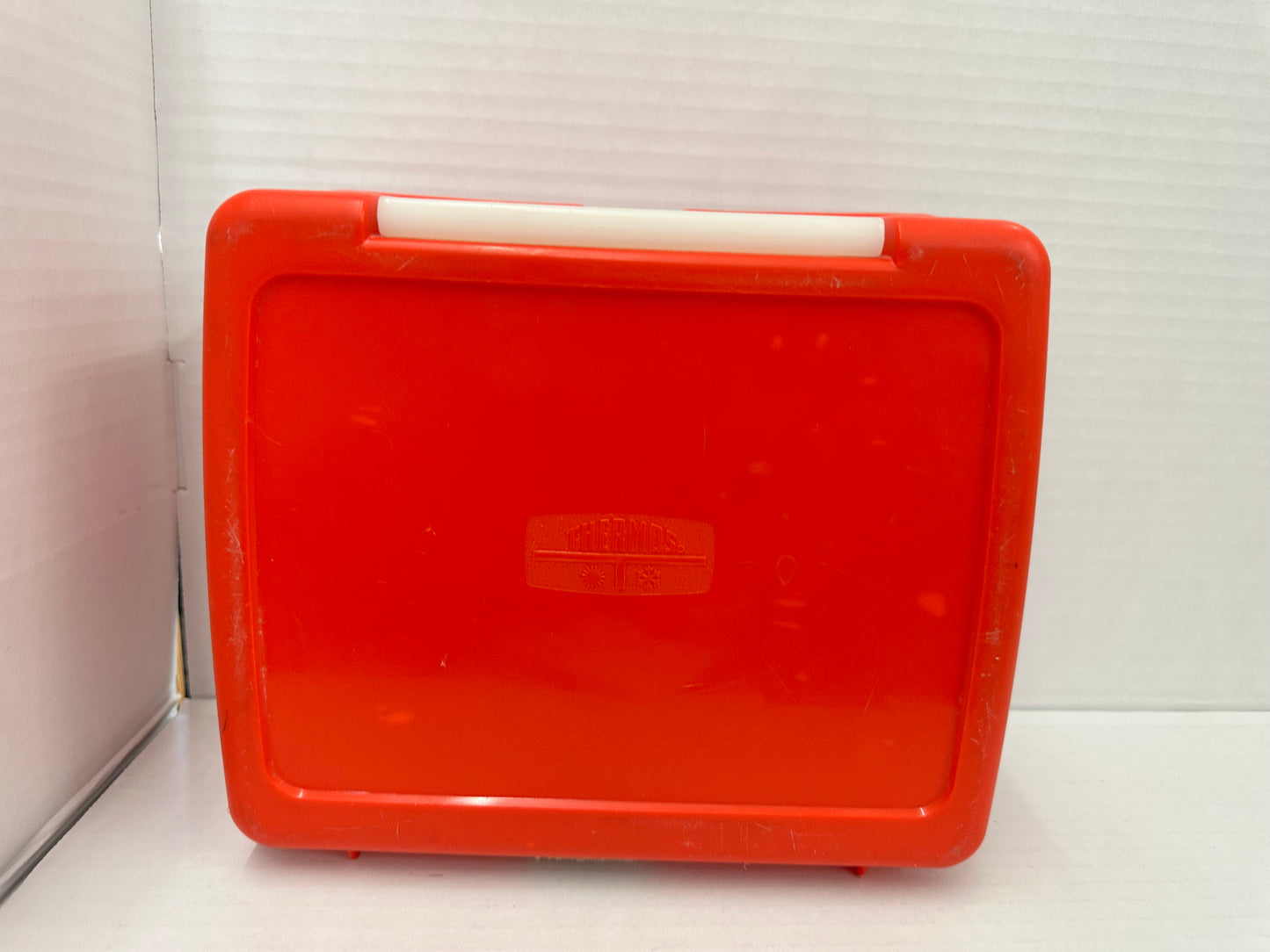Vintage Mattel Hot Wheels 1984 Plastic Thermos Lunchbox