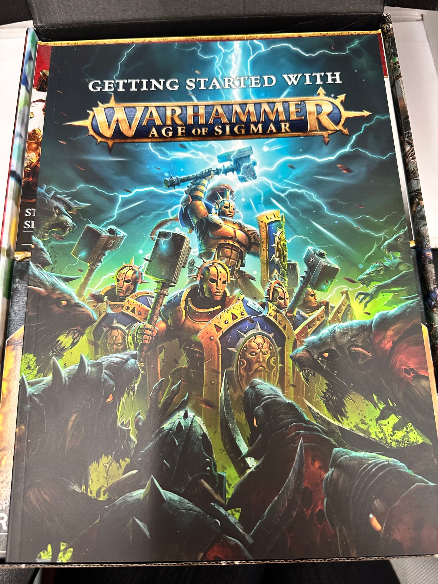 Warhammer Intro Set Age Of Sigmar Redemptor Dreadnought StormsCast Eternals