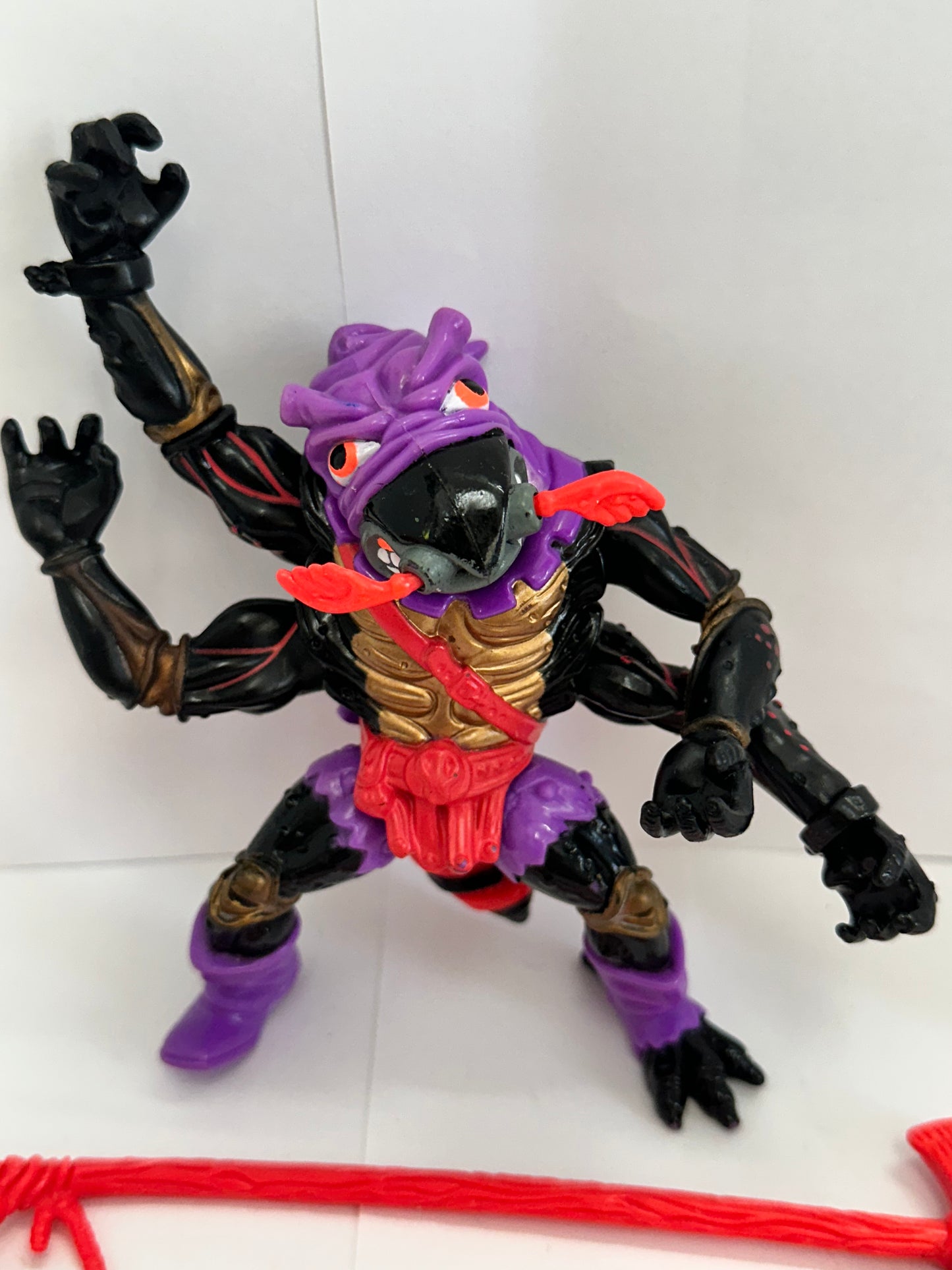 Vintage Teenage Mutant Ninja Turtles Antrax Action Figure 1992 Playmates TMNT #2