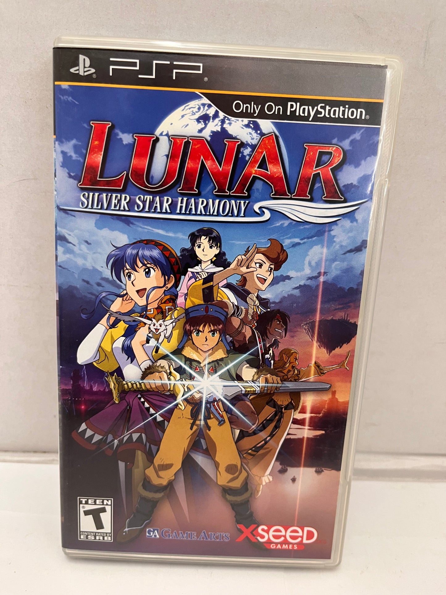 Lunar: Silver Star Harmony (Sony PSP, 2010) with Case and Manual - Tested