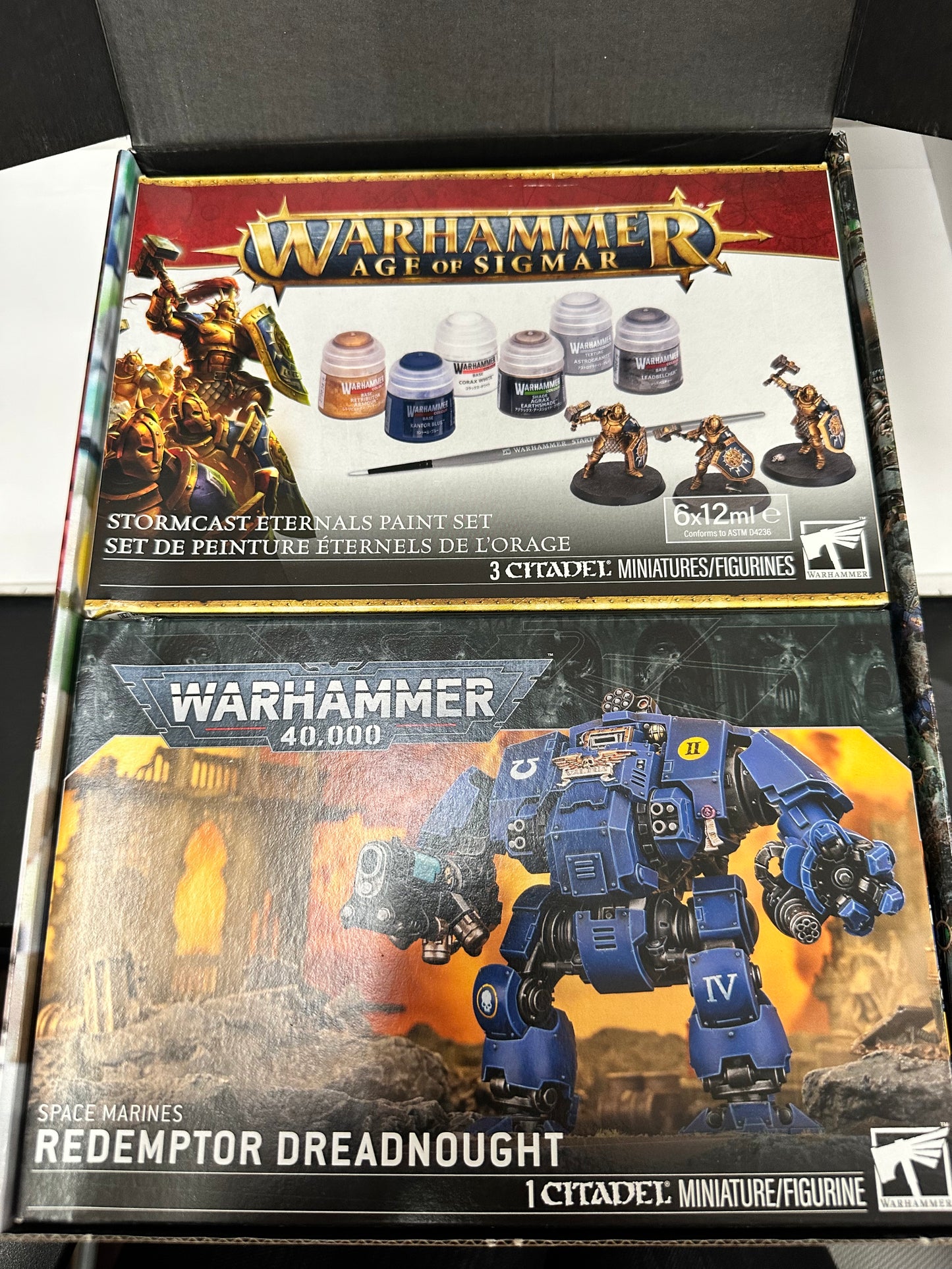 Warhammer Intro Set Age Of Sigmar Redemptor Dreadnought StormsCast Eternals