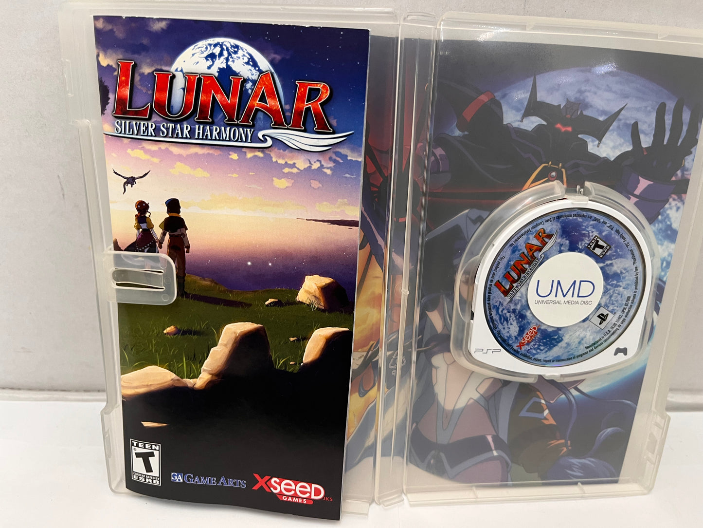 Lunar: Silver Star Harmony (Sony PSP, 2010) with Case and Manual - Tested