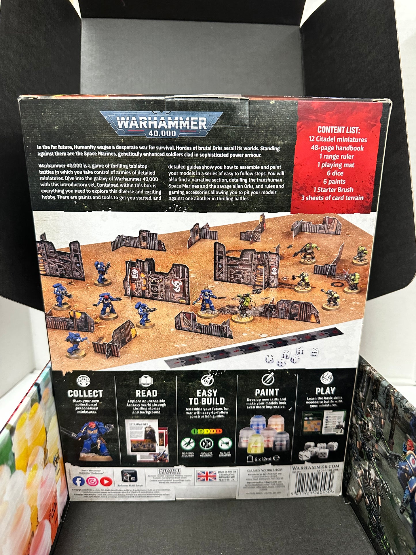 Warhammer Intro Set Age Of Sigmar Redemptor Dreadnought StormsCast Eternals
