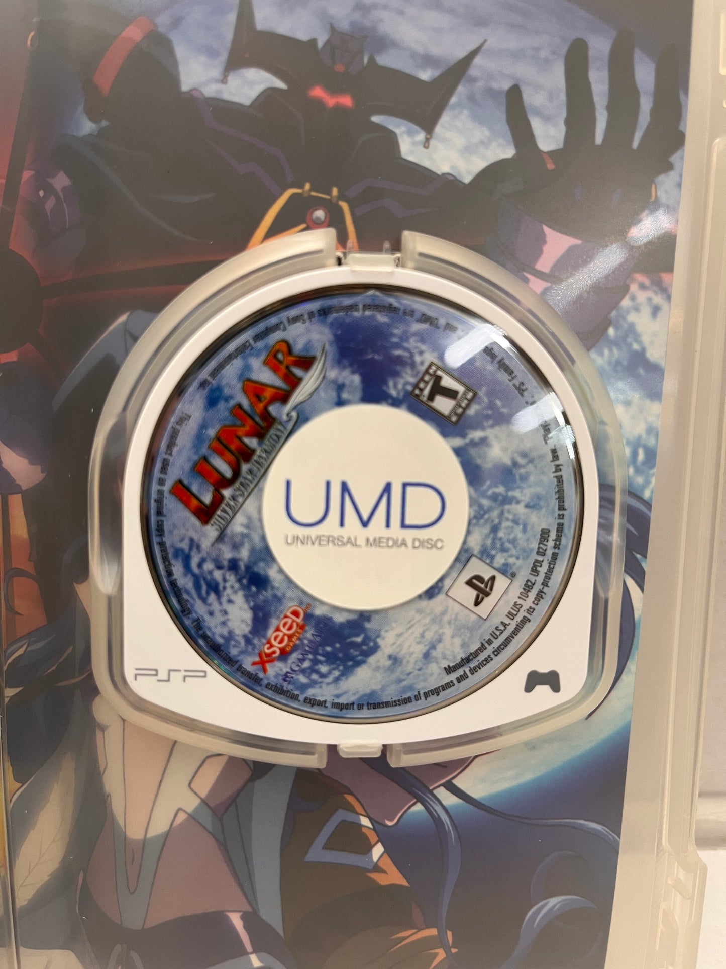 Lunar: Silver Star Harmony (Sony PSP, 2010) with Case and Manual - Tested