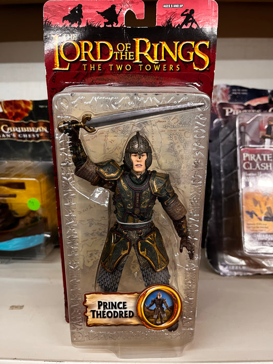 2004 Lord of the Rings PRINCE THEODRED The Two Towers Action Figure NIB