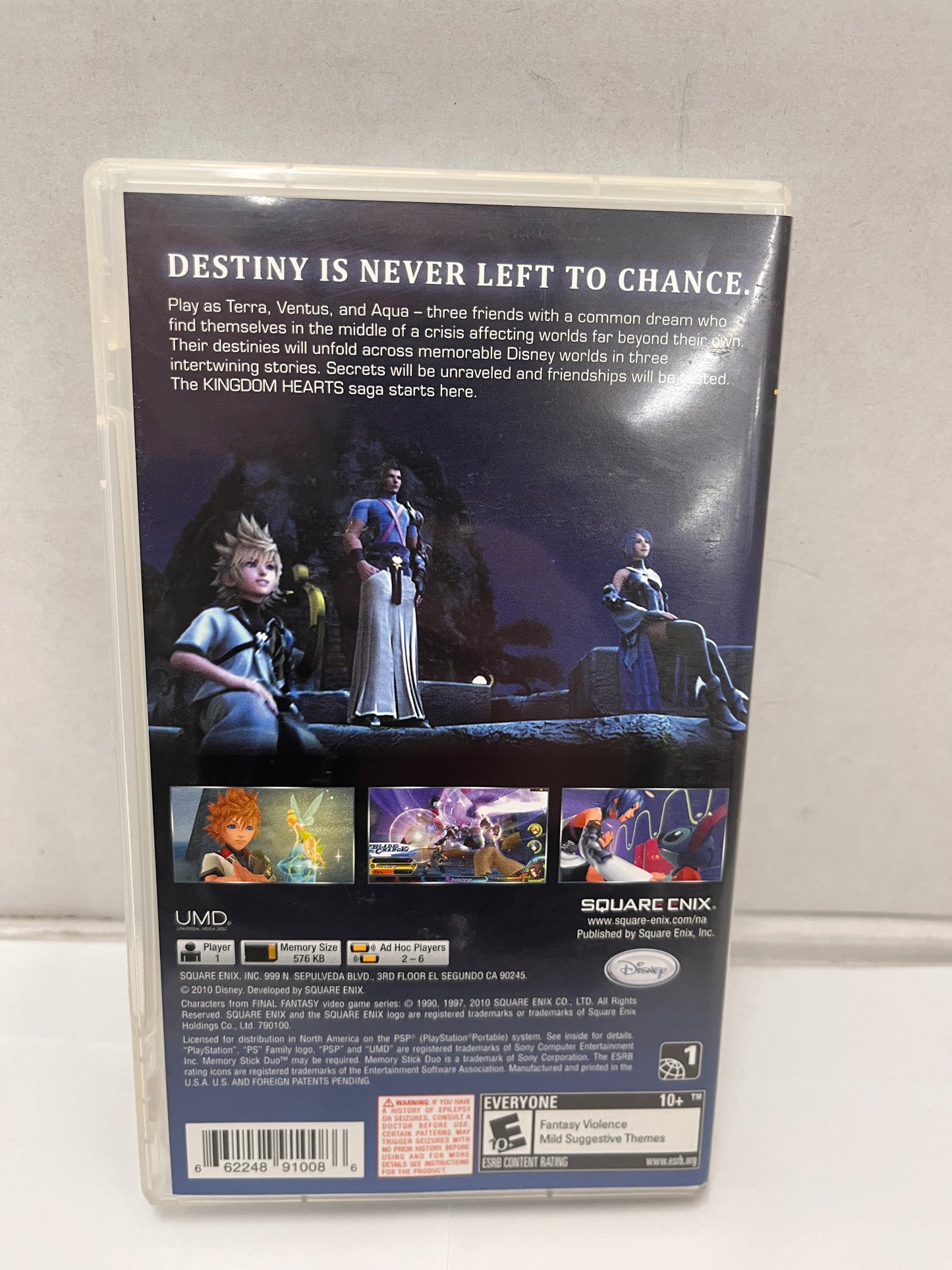 Kingdom Hearts: Birth By Sleep - PlayStation Portable (Psp)
